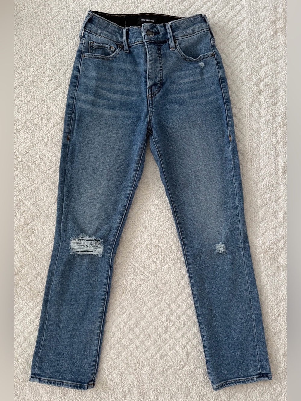 True Religion Halle Distressed Jeans